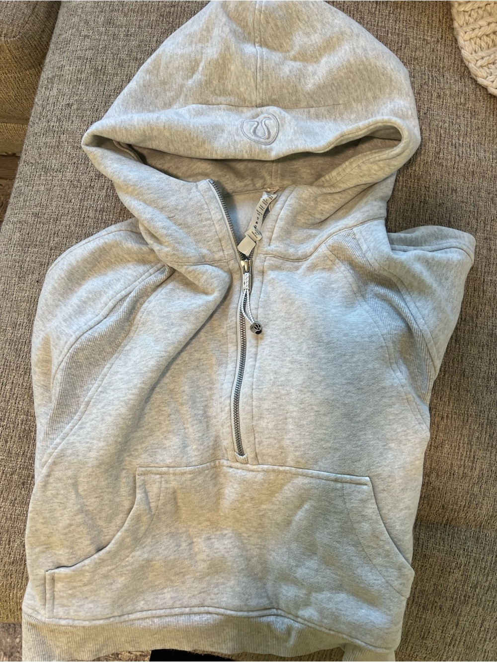 Women’s Lululemon Gray Scuba Hoodie